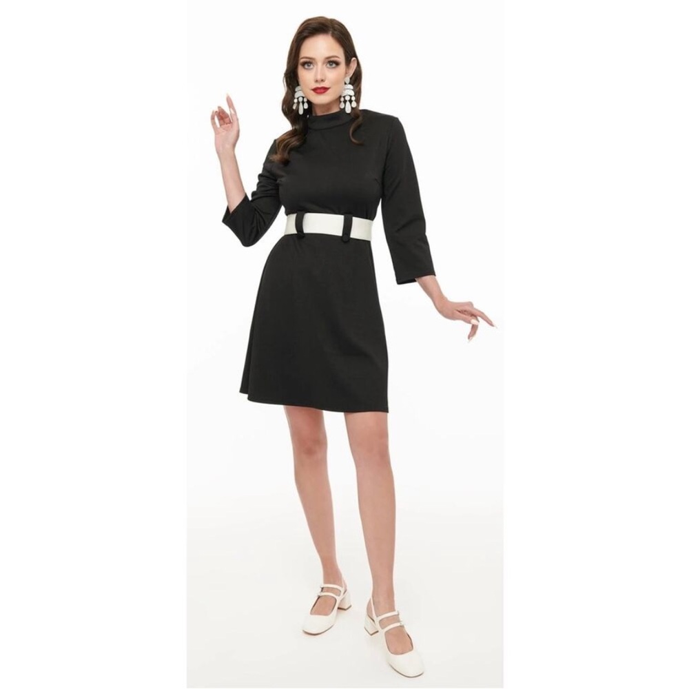 Smak Parlour | Belted A Line Mini Dress Size Large 10-12